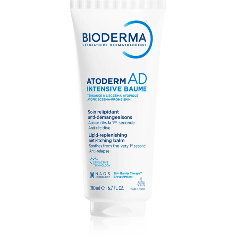 Bioderma Atoderm AD Intensive Baume intenzivní zklidňující balzám pro velmi suchou citlivou a atopickou pokožku 200 ml