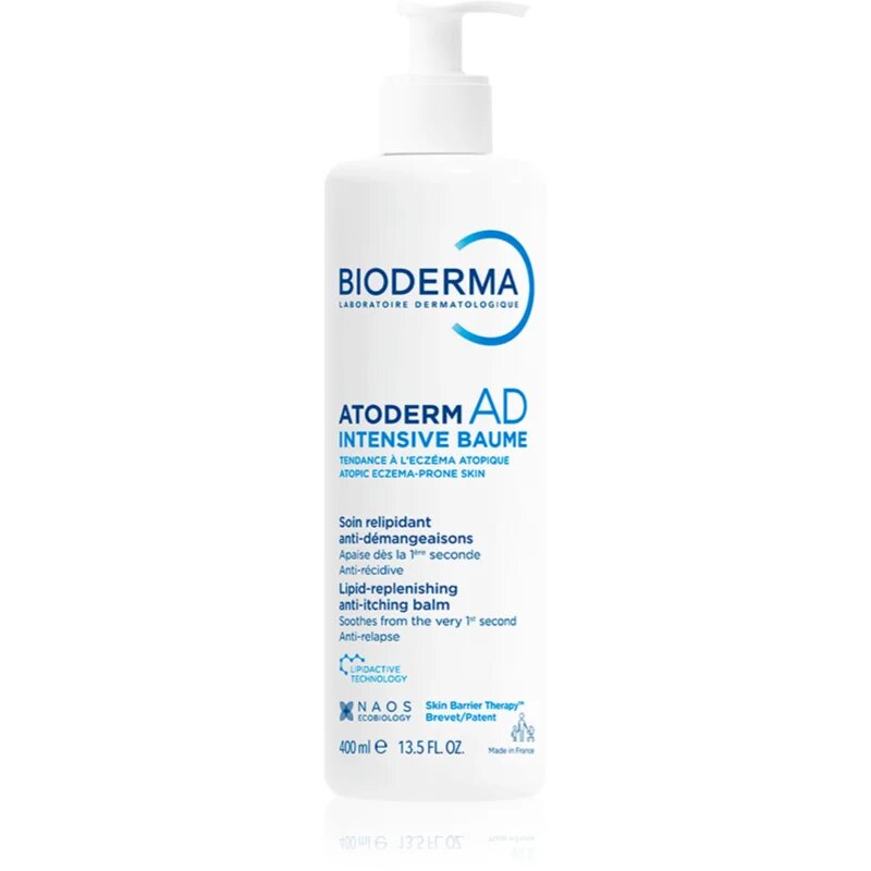 Bioderma Atoderm AD Intensive Baume intenzivní zklidňující balzám pro velmi suchou citlivou a atopickou pokožku 400 ml
