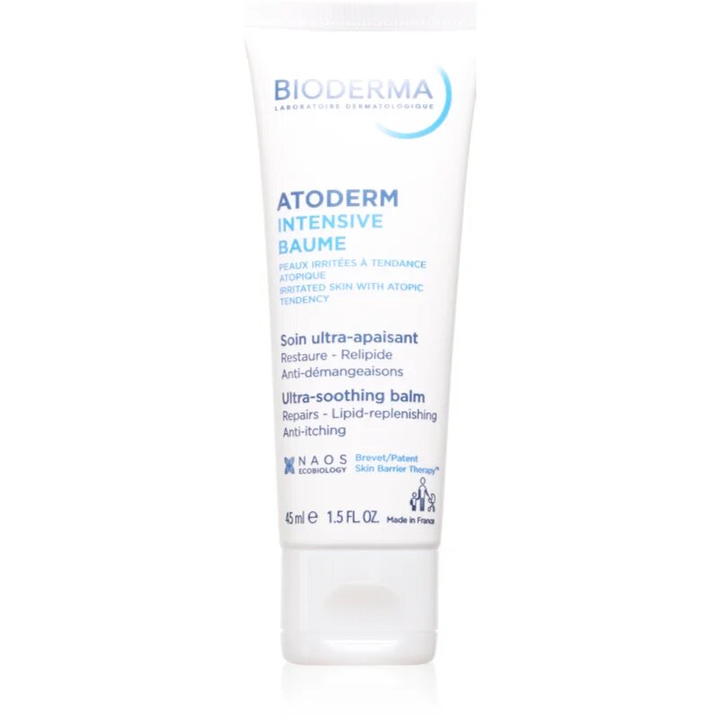 Bioderma Atoderm Intensive Baume intenzivní zklidňující balzám pro velmi suchou citlivou a atopickou pokožku 45 ml