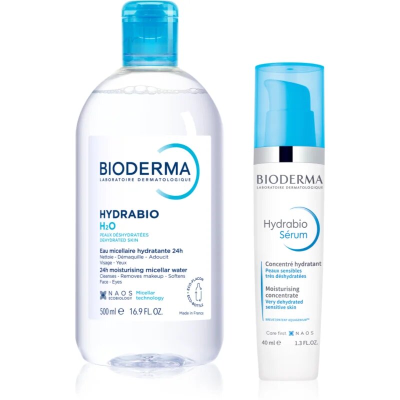 Bioderma Hydrabio Daily Hydration sada pro dehydratovanou pleť