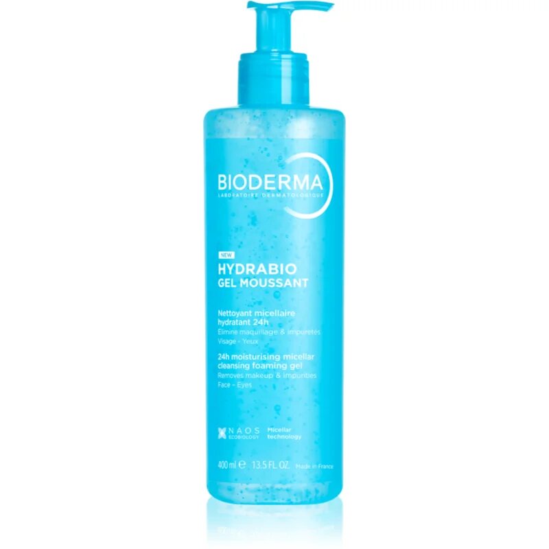 Bioderma Hydrabio Gel Moussant micelární čisticí gel s hydratačním účinkem 400 ml
