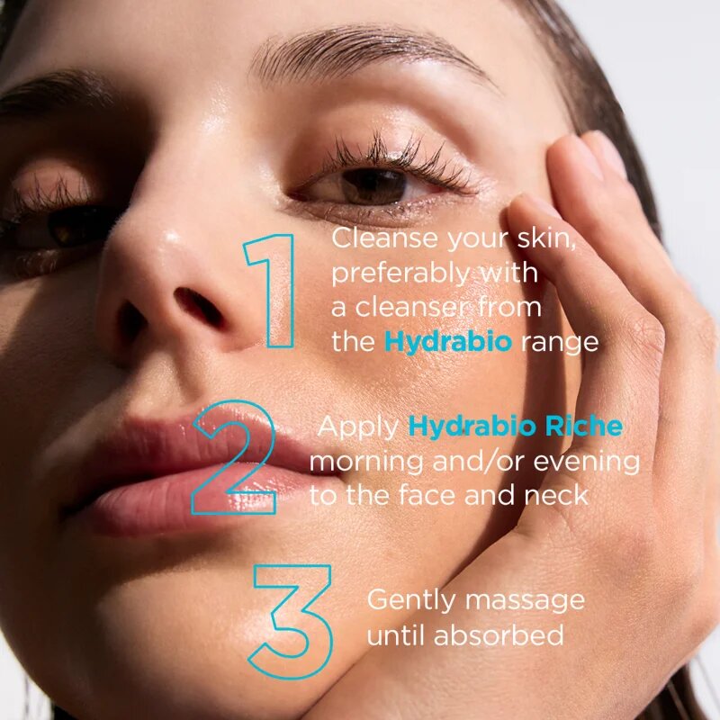 Bioderma Hydrabio Rich bohatý výživný krém pro suchou až velmi suchou pleť 40 ml