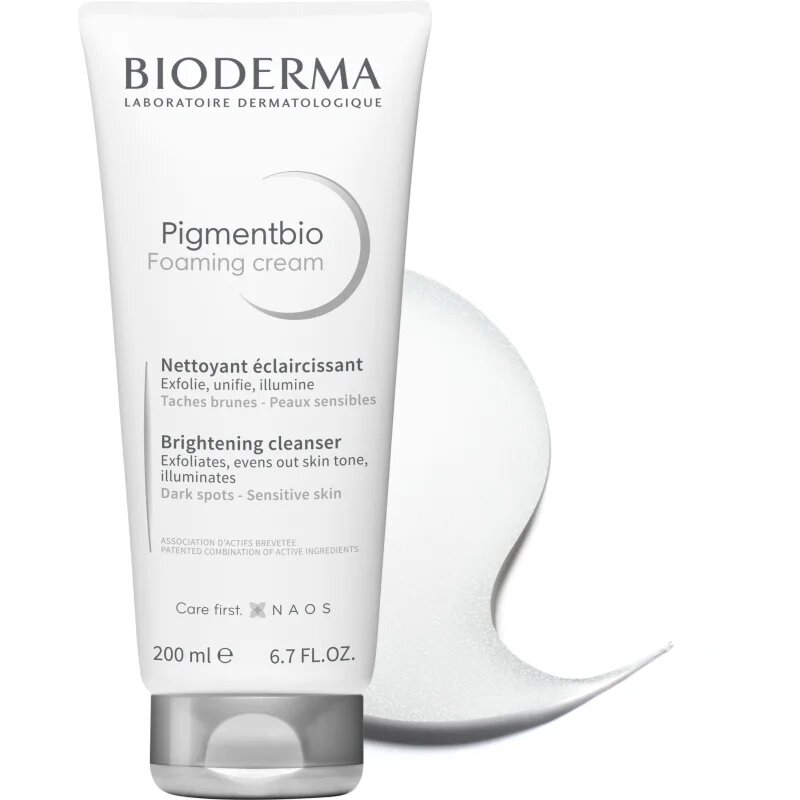 Bioderma Pigmentbio Foaming Cream hloubkově čisticí krémová pěna s bělicím efektem 200 ml