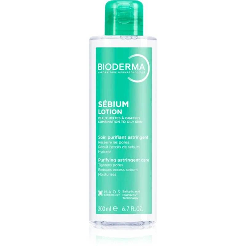 Bioderma Sébium Lotion hydratační tonikum pro mastnou pleť 200 ml