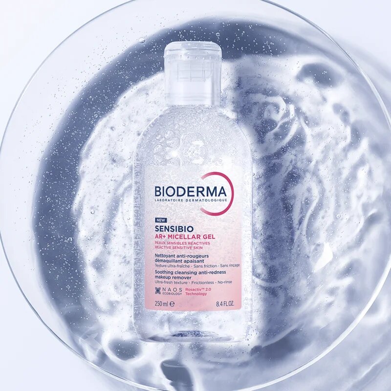 Bioderma Sensibio AR+ micelární čisticí gel pro citlivou pleť se sklonem ke zčervenání 250 ml