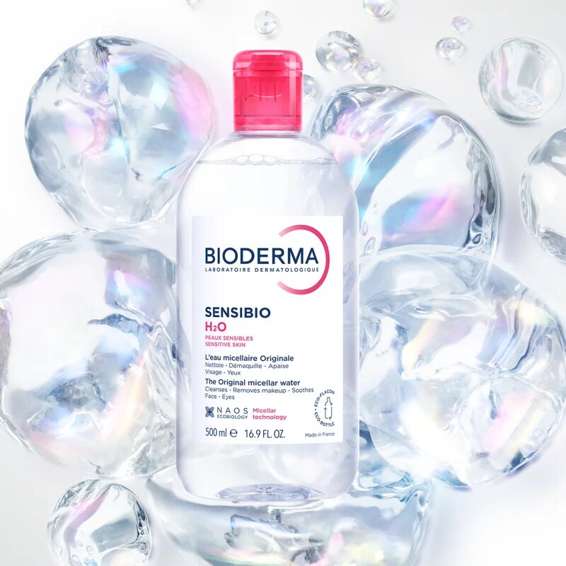 Bioderma Sensibio H2O micelární voda pro citlivou pleť s dávkovačem 500 ml