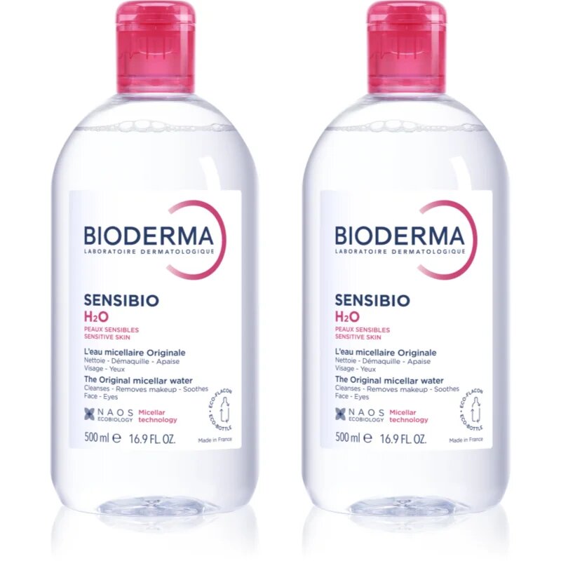 Bioderma Sensibio H2O výhodné balení