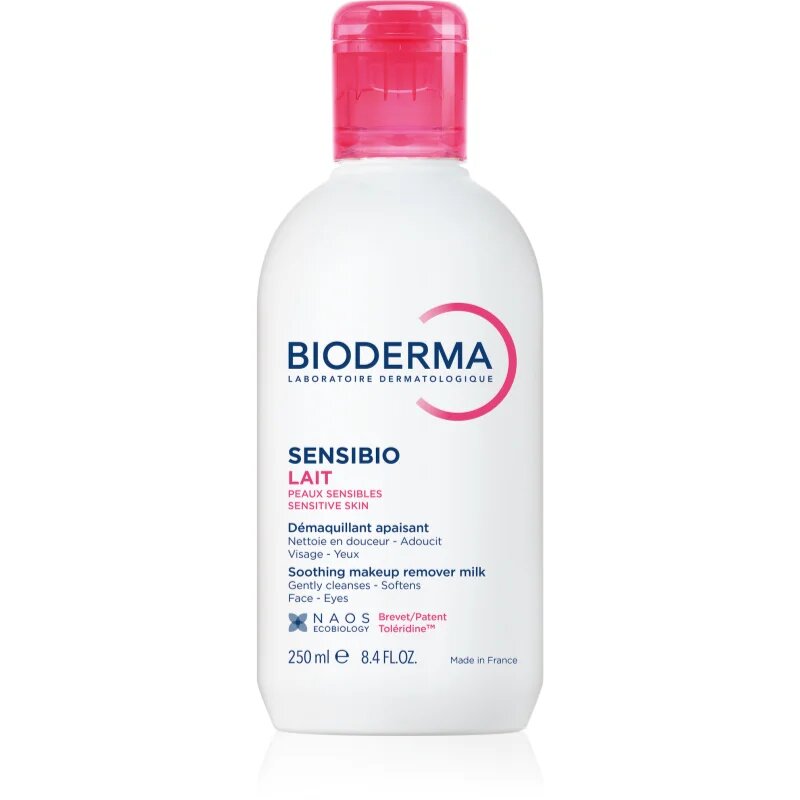 Bioderma Sensibio Mléko čisticí mléko pro citlivou pleť 250 ml