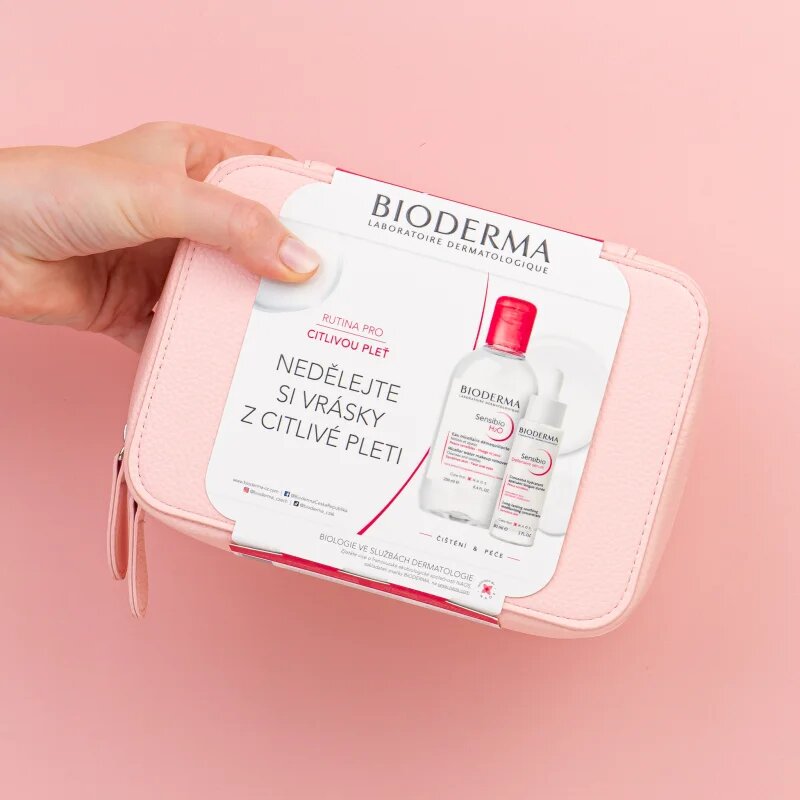 Bioderma Sensibio Set vánoční dárková sada pro citlivou pleť