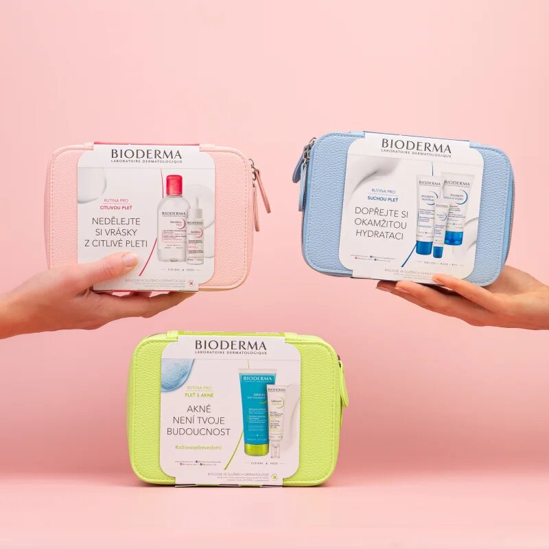 Bioderma Sensibio Set vánoční dárková sada pro citlivou pleť