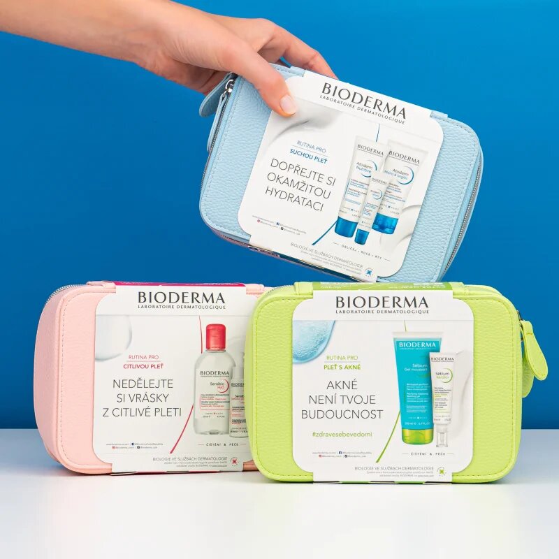 Bioderma Sensibio Set vánoční dárková sada pro citlivou pleť