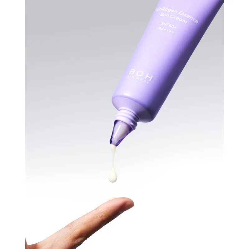 BIOHEAL BOH Probioderm Collagen Essence Sun Cream opalovací krém na obličej s protivráskovým účinkem SPF 50+ 50 ml