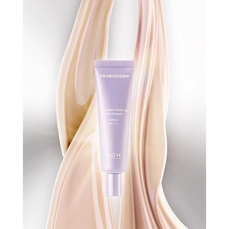 BIOHEAL BOH Probioderm Collagen Tone Up Sun Cream opalovací krém na obličej s kolagenem SPF 50+ 50 ml