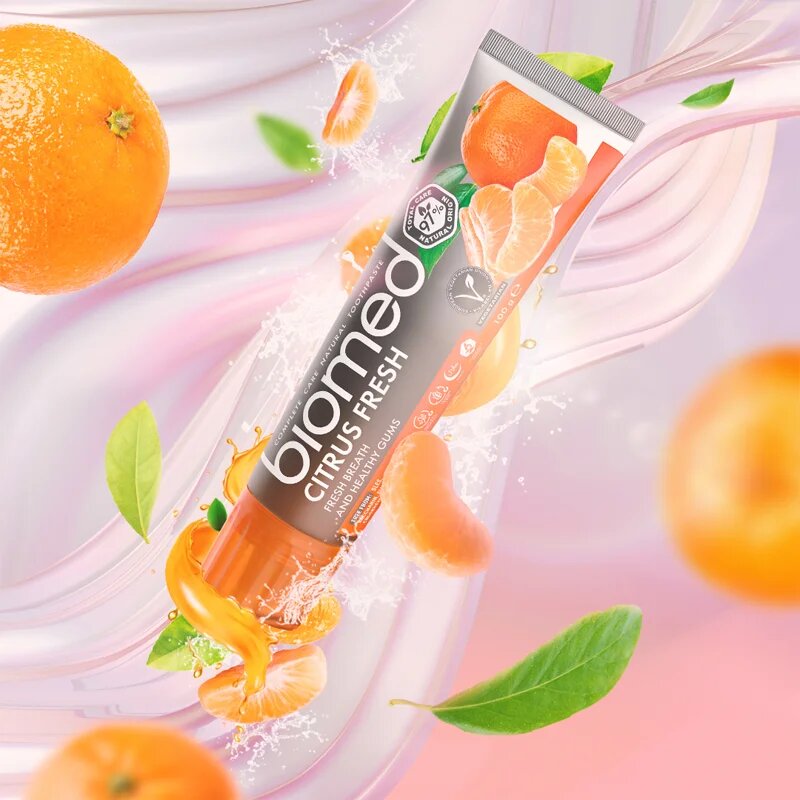 Biomed Citrus Fresh zubní pasta pro ochranu dásní 100 g