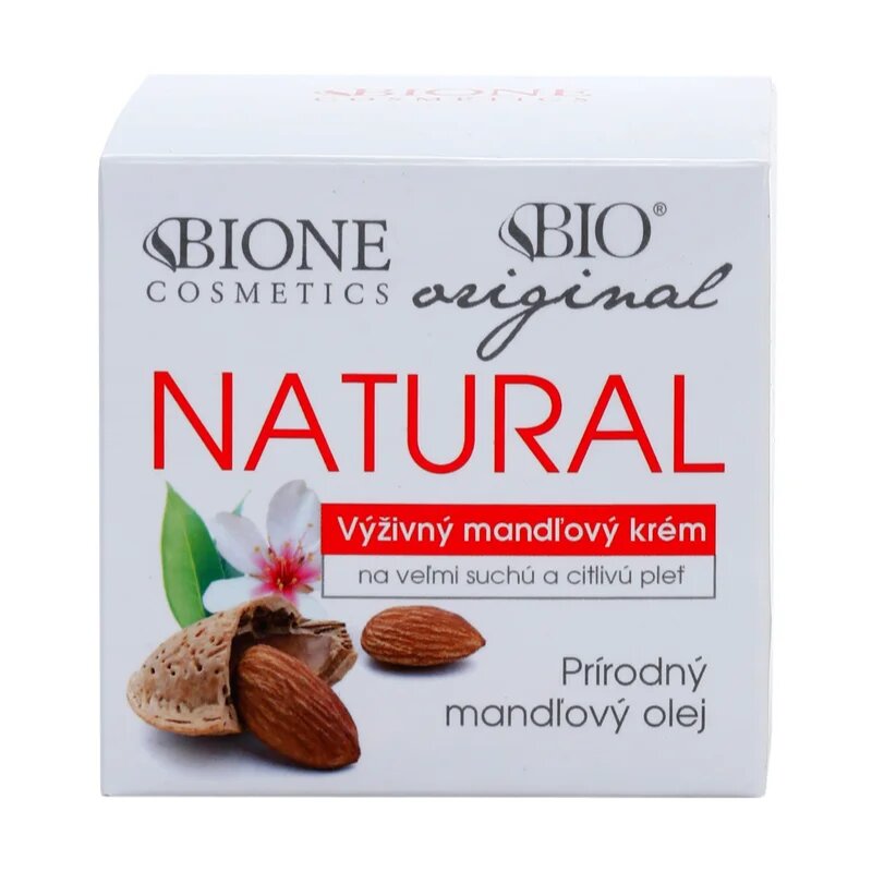 Bione Cosmetics Almonds extra výživný krém pro velmi suchou a citlivou pleť 51 ml