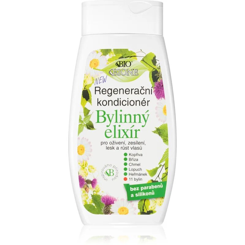 Bione Cosmetics Bylinný Elixír regenerační kondicionér 260 ml