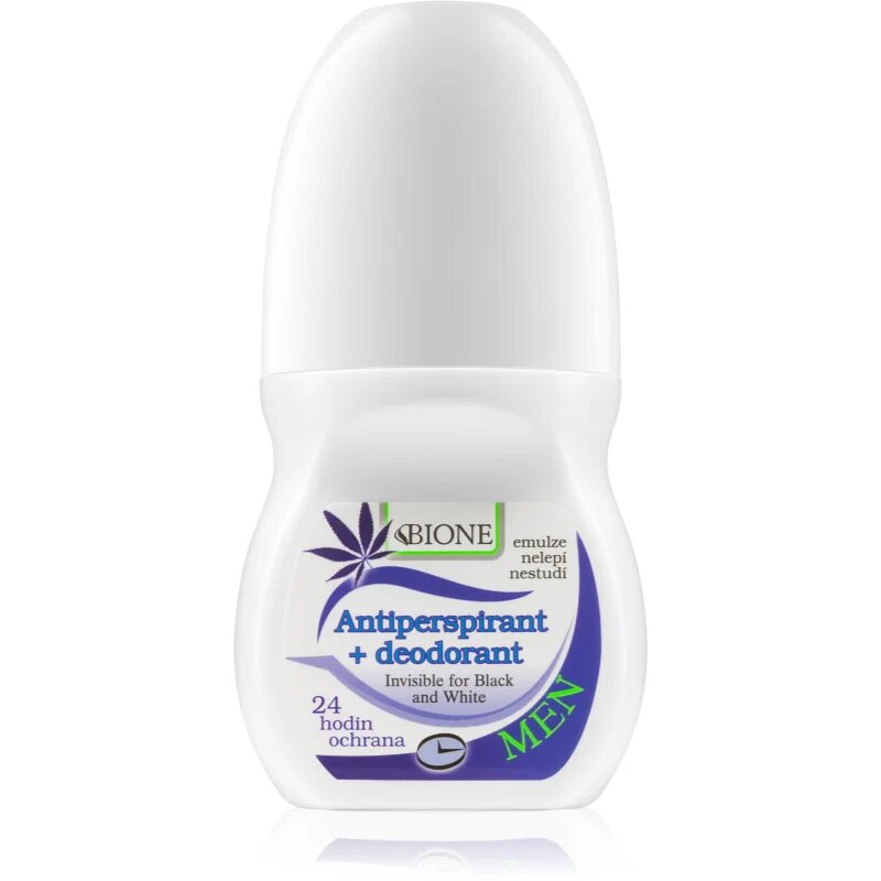 Bione Cosmetics Cannabis antiperspirant roll-on pro muže 80 ml