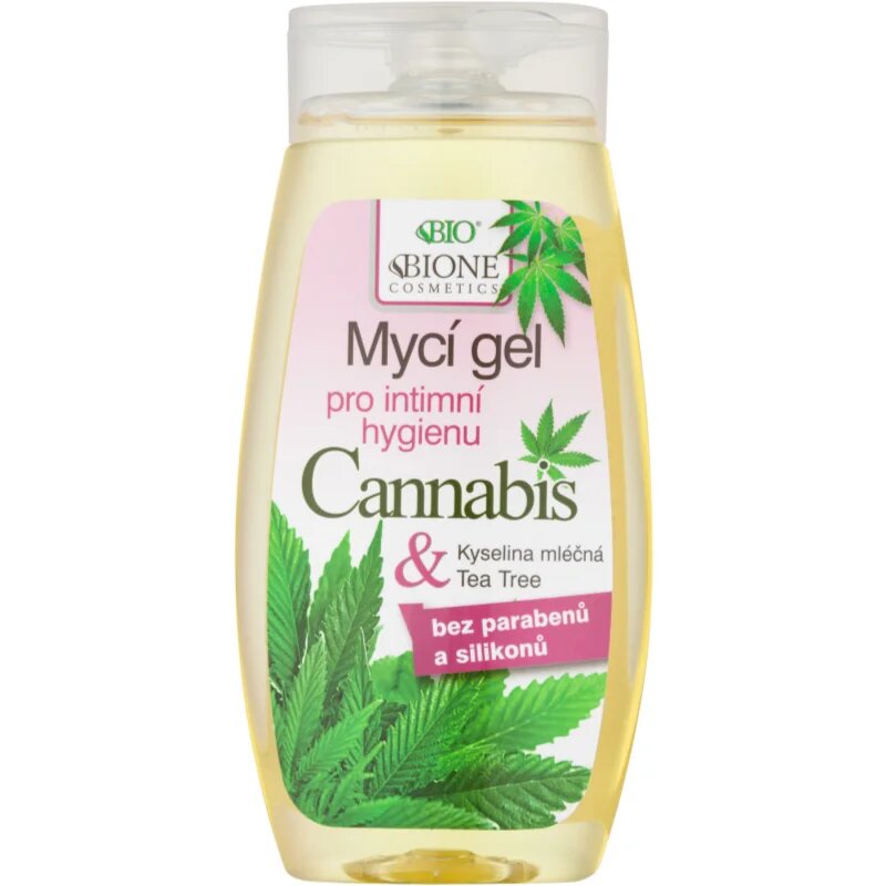 Bione Cosmetics Cannabis gel pro intimní hygienu 260 ml