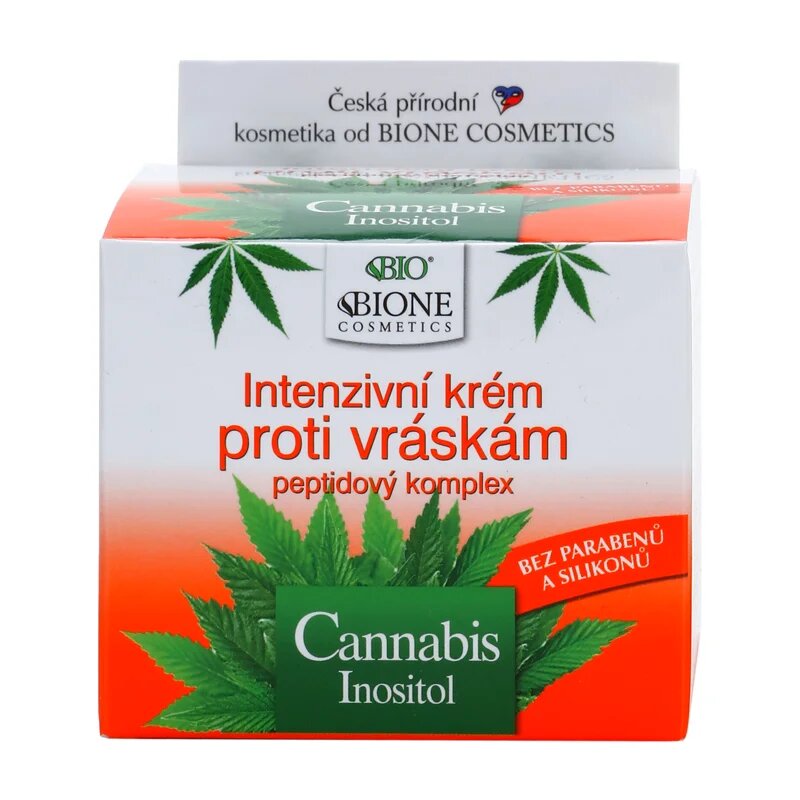 Bione Cosmetics Cannabis intenzivní krém proti vráskám 51 ml