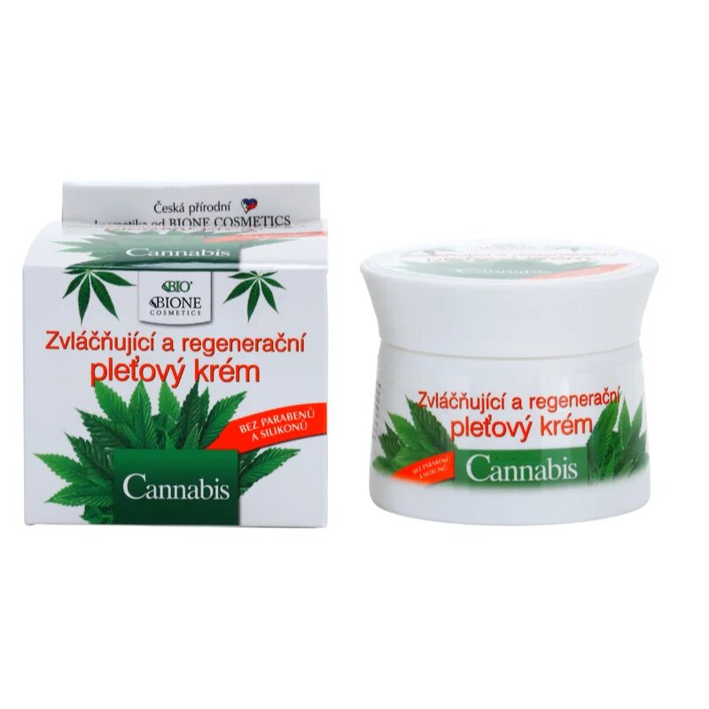 Bione Cosmetics Cannabis regenerační pleťový krém 51 ml