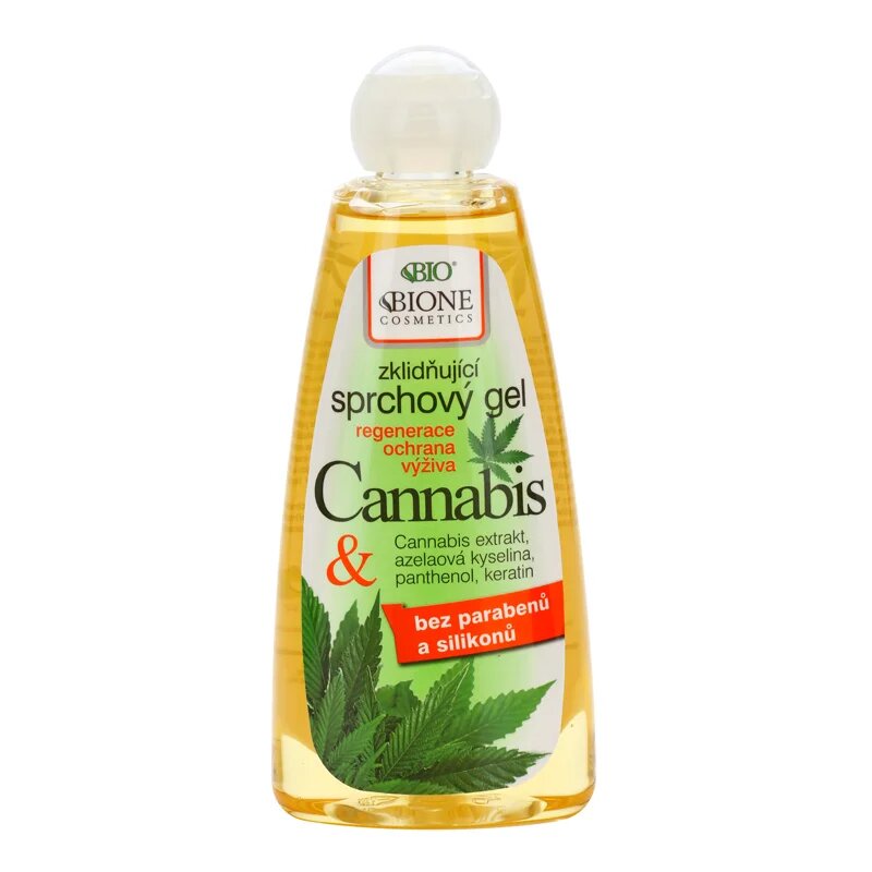 Bione Cosmetics Cannabis zklidňující sprchový gel 260 ml