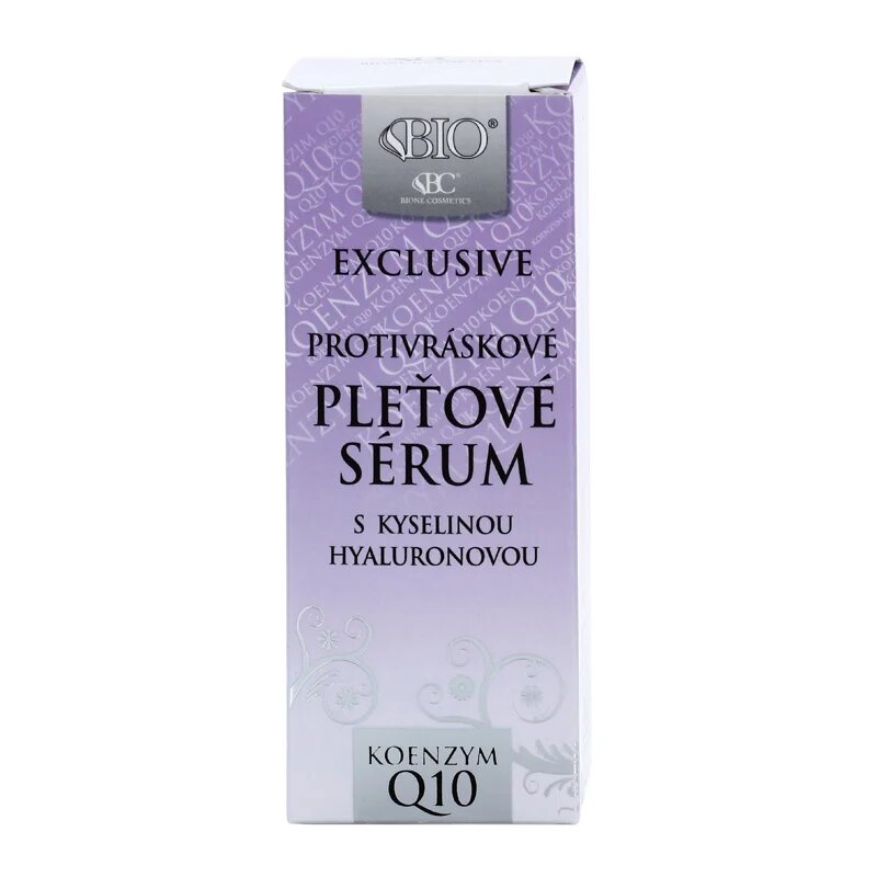 Bione Cosmetics Exclusive Q10 protivráskové sérum s kyselinou hyaluronovou 40 ml