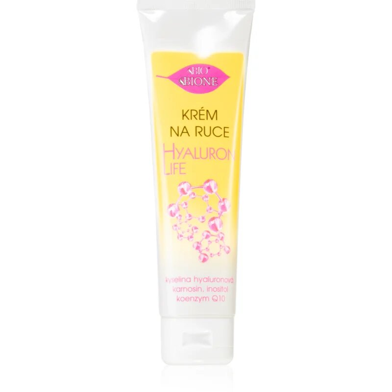 Bione Cosmetics Hyaluron Life krém na ruce s regeneračním účinkem 100 ml