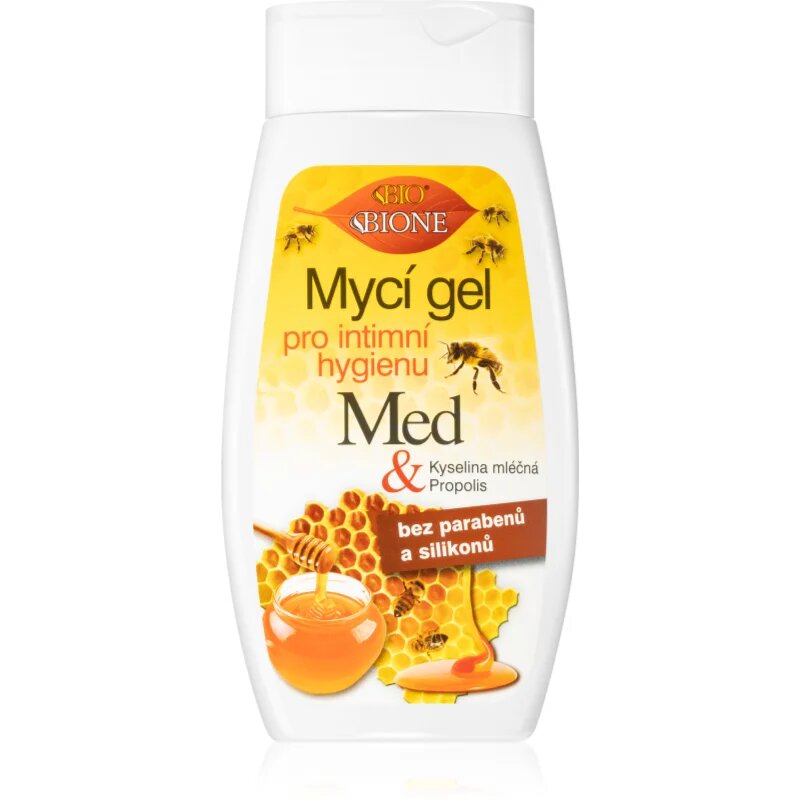 Bione Cosmetics Med + Q10 gel pro intimní hygienu s mateří kašičkou 260 ml