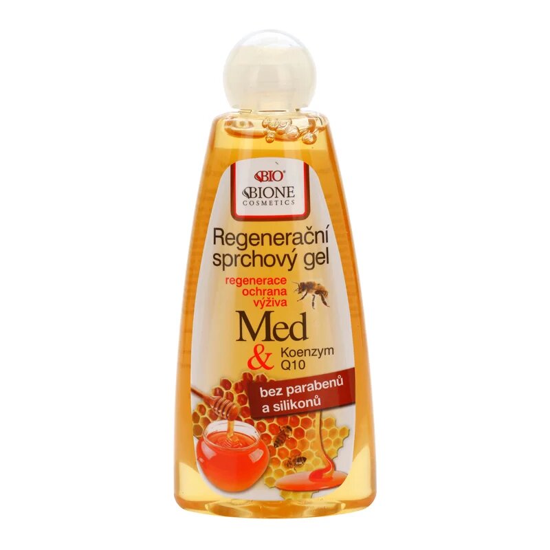Bione Cosmetics Med + Q10 regenerační sprchový gel 260 ml