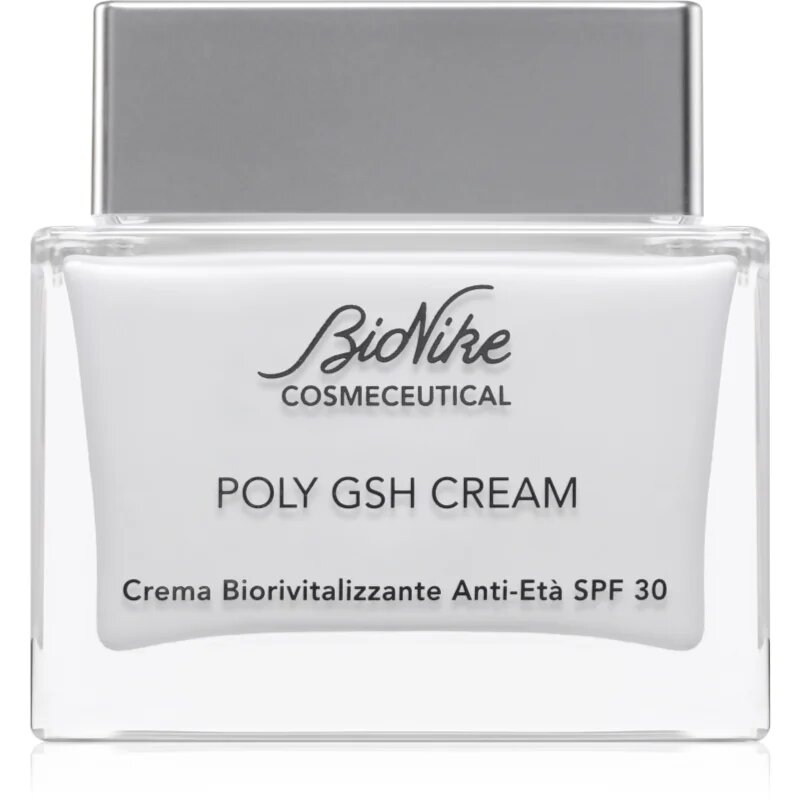 BioNike Cosmeceutical POLY GSH CREAM obnovující krém proti stárnutí pleti SPF 30 50 ml