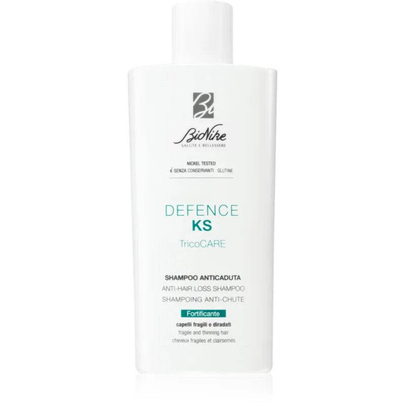 BioNike Defence KS TricoCARE posilující šampon proti vypadávání vlasů 200 ml