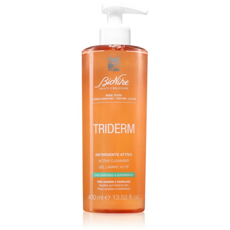 BioNike Triderm Active Cleanser čisticí gel na tělo 400 ml