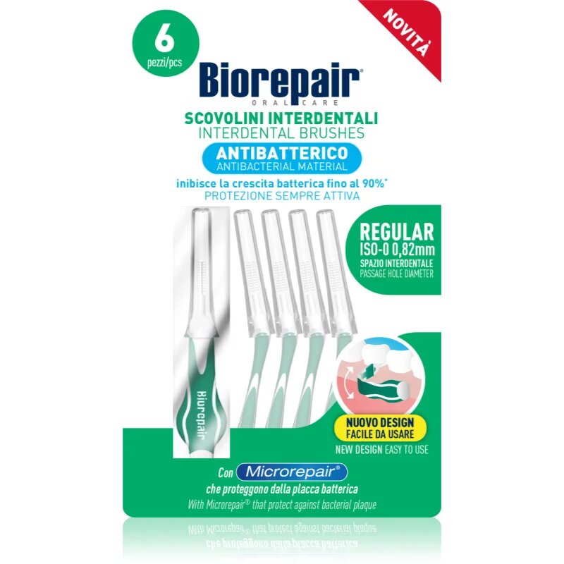 Biorepair Regular mezizubní kartáčky 082mm 6 ks