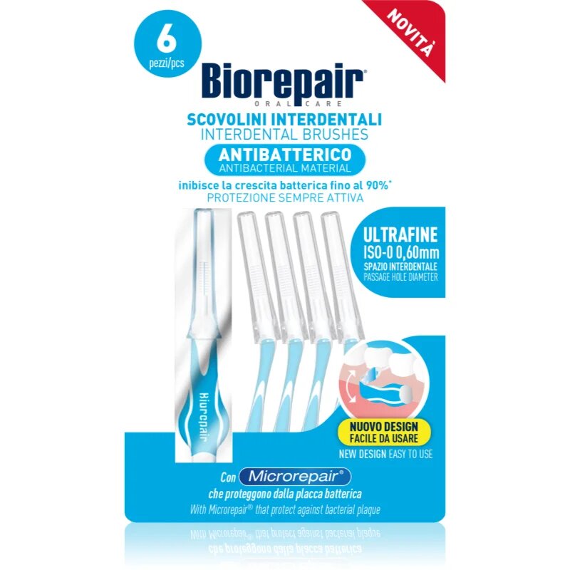 Biorepair Ultra Fine mezizubní kartáčky 060 mm 6 ks