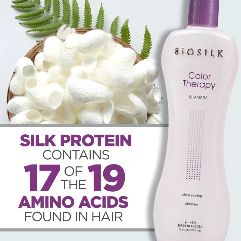 Biosilk Color Therapy Shampoo jemný šampon bez sulfátů a parabenů 355 ml