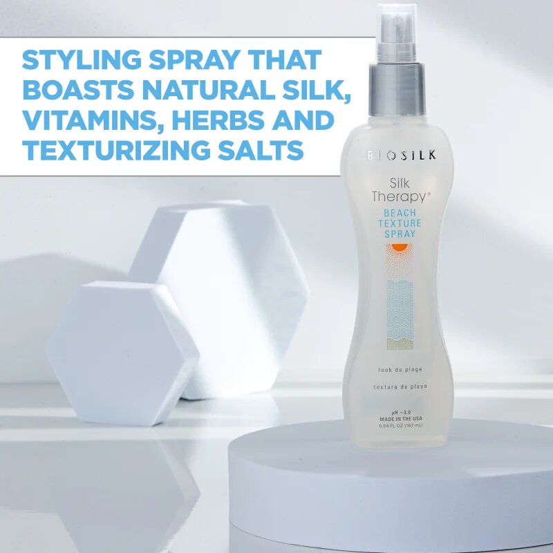 Biosilk Silk Therapy Beach Texture Spray sprej pro plážový efekt 167 ml