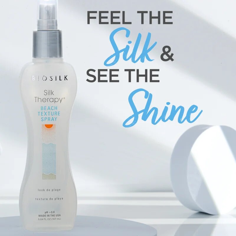 Biosilk Silk Therapy Beach Texture Spray sprej pro plážový efekt 167 ml
