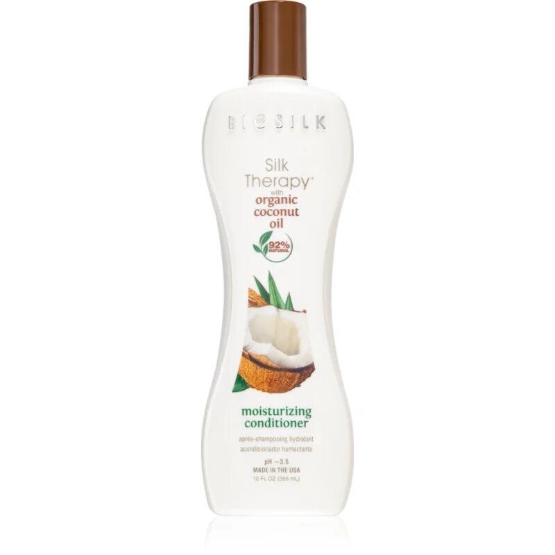 Biosilk Silk Therapy Coconut Oil Conditioner hydratační kondicionér s kokosovým olejem 355 ml