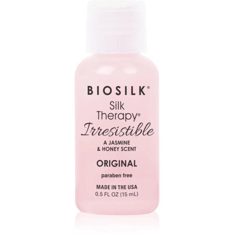 Biosilk Silk Therapy Irresistible Leave-In Treatment bezoplachová regenerační péče s hedvábím 15 ml