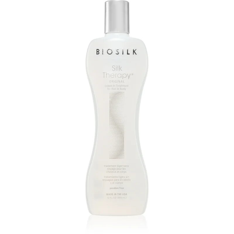 Biosilk Silk Therapy Original hedvábná regenerační péče pro všechny typy vlasů 355 ml