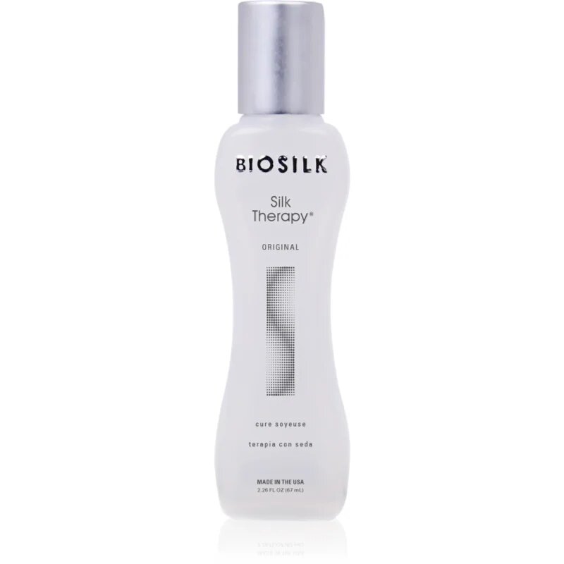 Biosilk Silk Therapy Original hedvábná regenerační péče pro všechny typy vlasů 67 ml