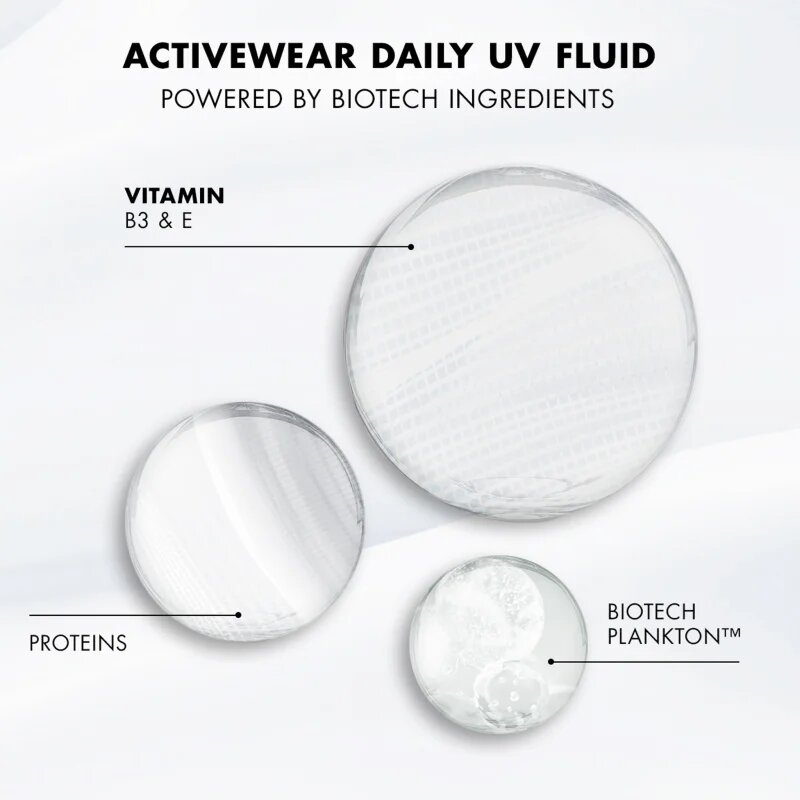 Biotherm Aquascreen Activewear Daily UV Fluid SPF 50+ pleťový fluid SPF 50+ 40 ml