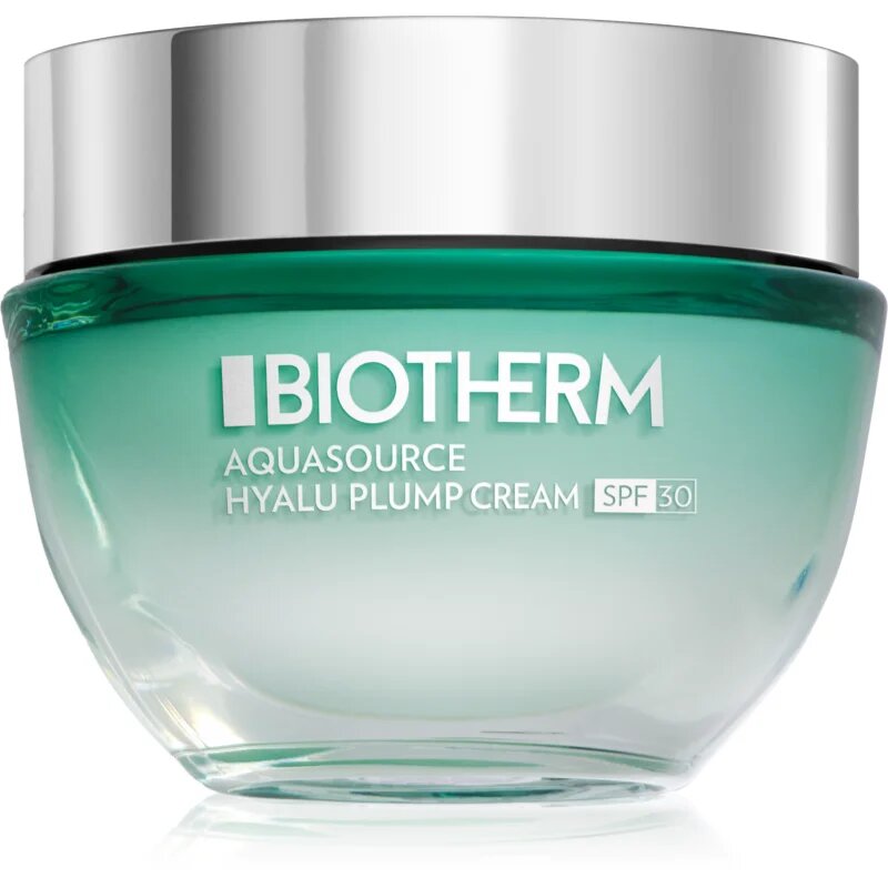 Biotherm Aquasource Hyalu Plump Cream hydratační pleťový krém SPF 30 50 ml
