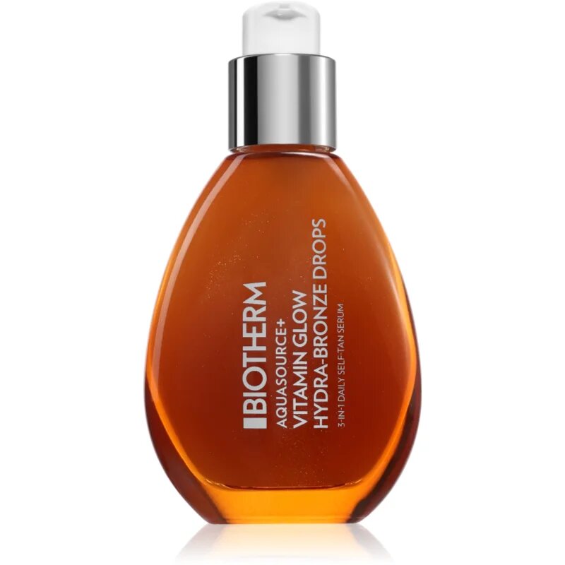 Biotherm Aquasource+ Vitamin Glow Hydra-Bronze Drops samoopalovací kapky 50 ml