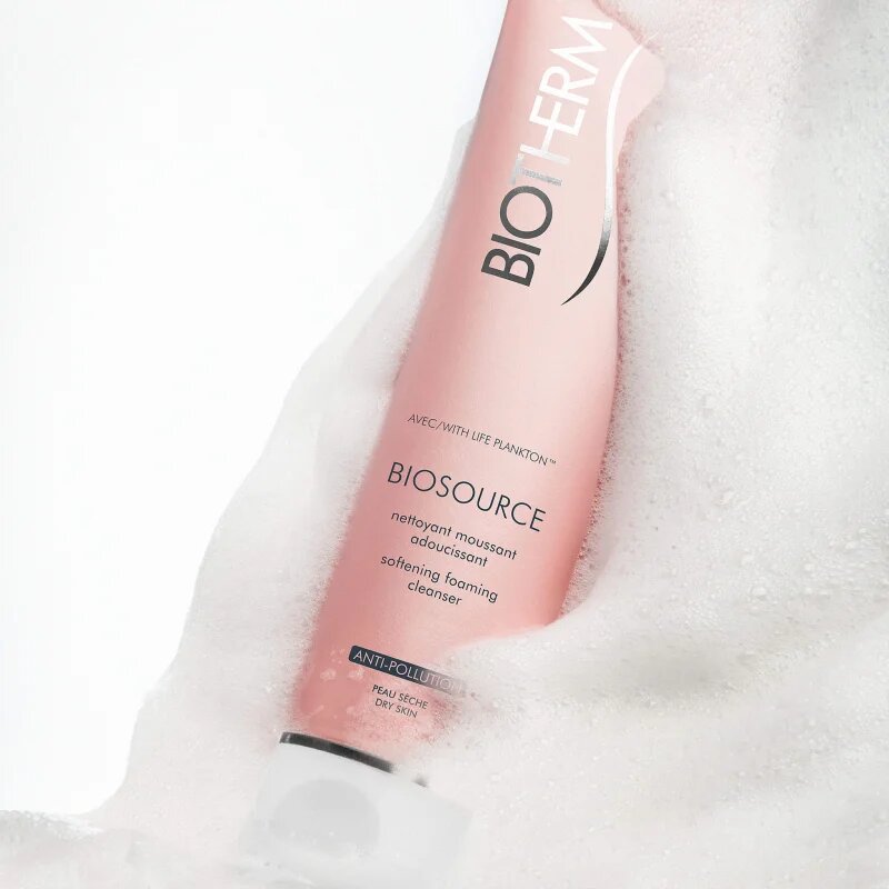 Biotherm Biosource Foaming Cleanser čisticí pěnivý krém pro suchou pleť 150 ml