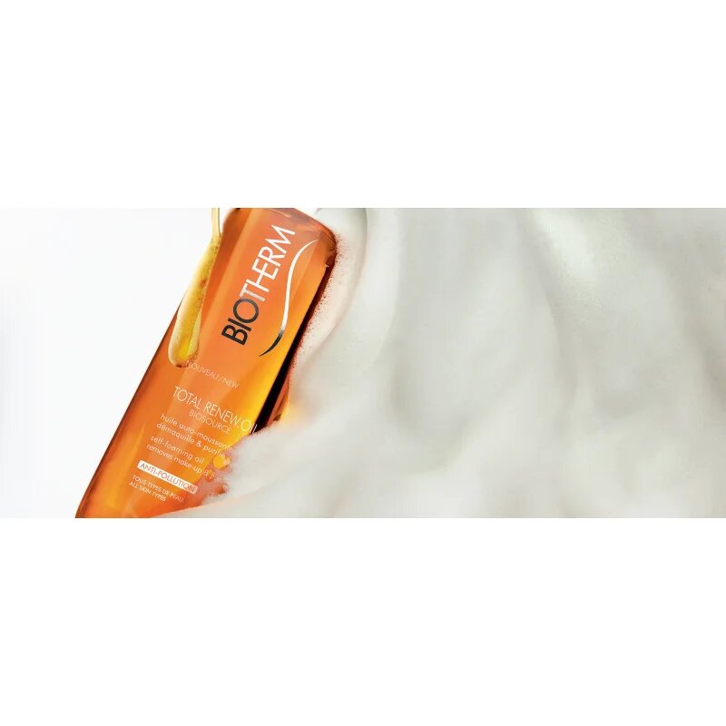 Biotherm Biosource Total Renew Oil čisticí pěnivý olej 200 ml