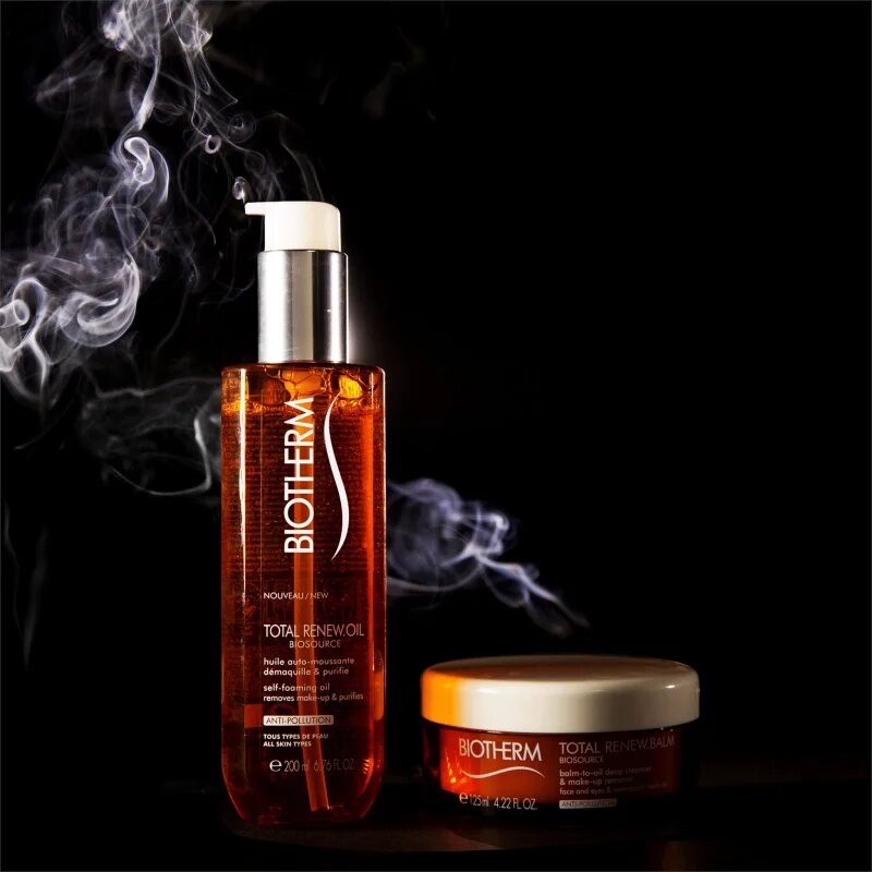 Biotherm Biosource Total Renew Oil čisticí pěnivý olej 200 ml