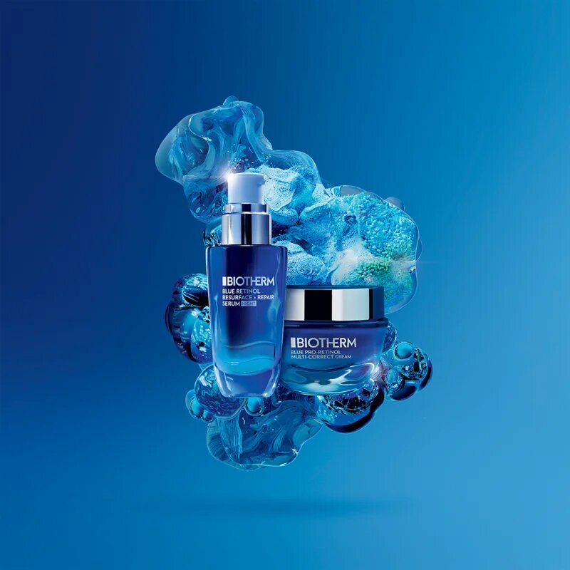 Biotherm Blue Pro-Retinol Multi Correct Cream multikorekční krém proti známkám stárnutí s retinolem pro ženy 50 ml