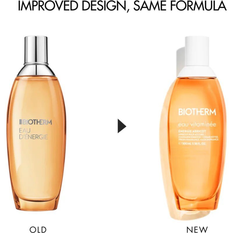 Biotherm Eau Vitaminée Énergie Abricot tělová mlha pro ženy 100 ml