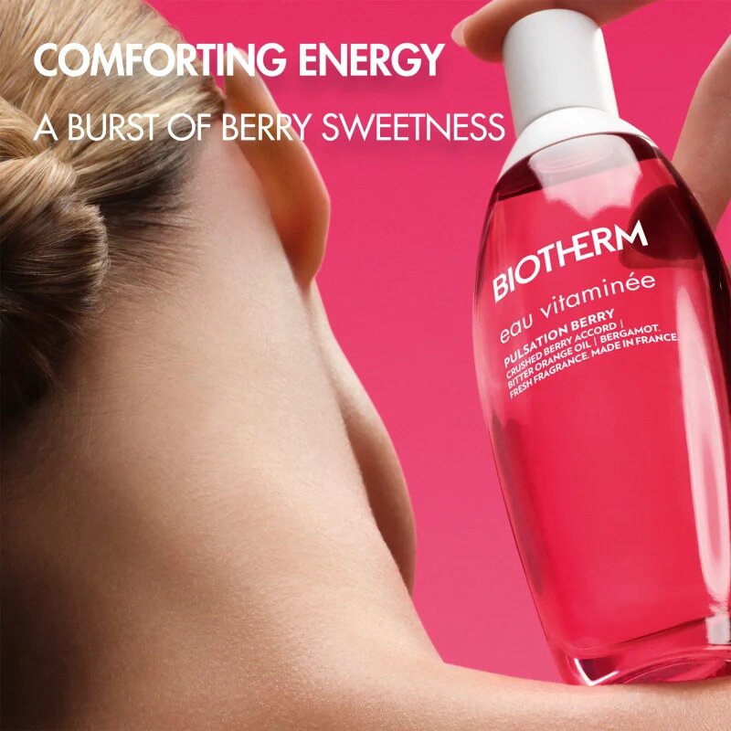 Biotherm Eau Vitaminée Pulsation Berry tělová mlha pro ženy 100 ml
